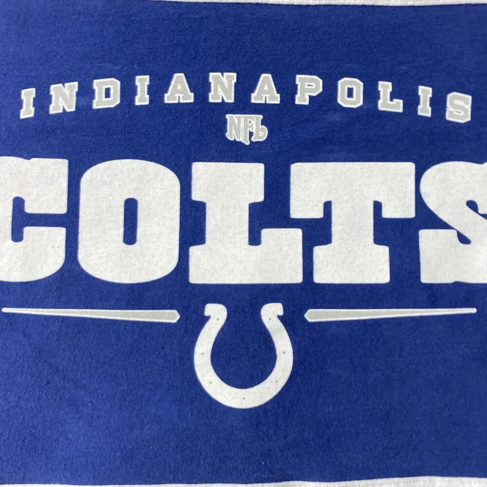 INDIANAPOLIS COLTS NFL Football gift 16x16 vintage t-shirt THROW PILLOW